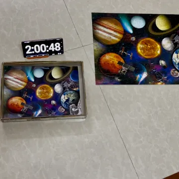 Solved a 252-Piece Space Puzzle!